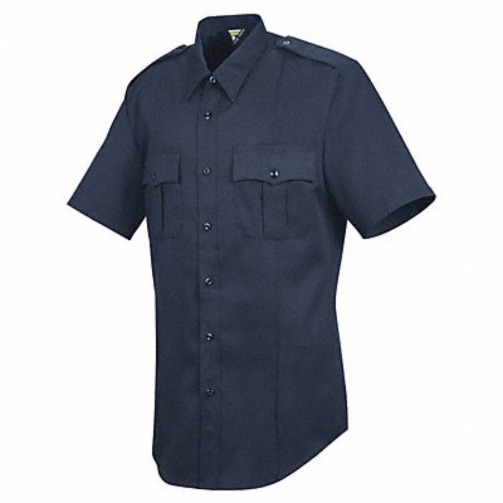 Men's Deputy Button Up Shirt Navy Blue